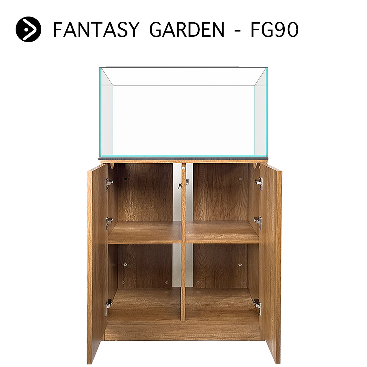 FANTASY GARDEN-60 Rimless Fish tank 180L